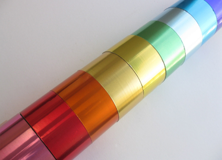 アルミ箔着色コーティング